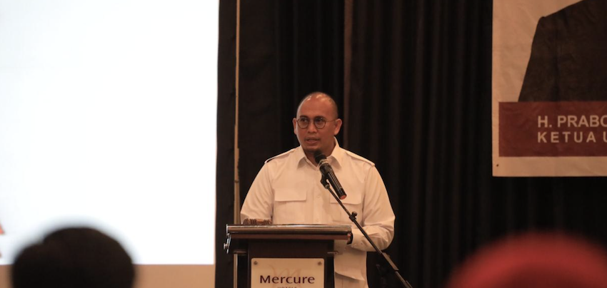 Angka Corona Padang Naik, Andre Turunkan Tim Penyemprotan Gerindra Lagi