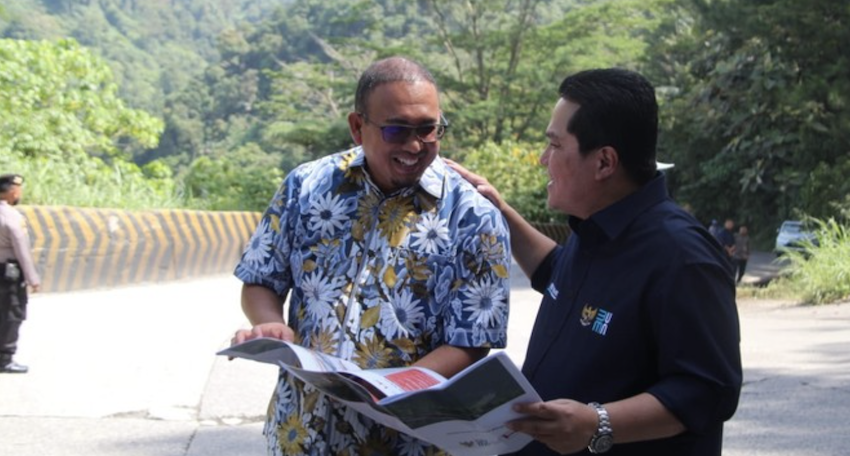 Erick Thohir Puji Andre Rosiade yang Selalu Ngotot Perjuangkan Sumbar