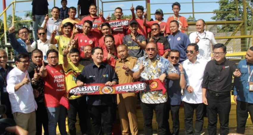 Pemain Semen Padang Doakan Erick Thohir Jadi Ketum PSSI