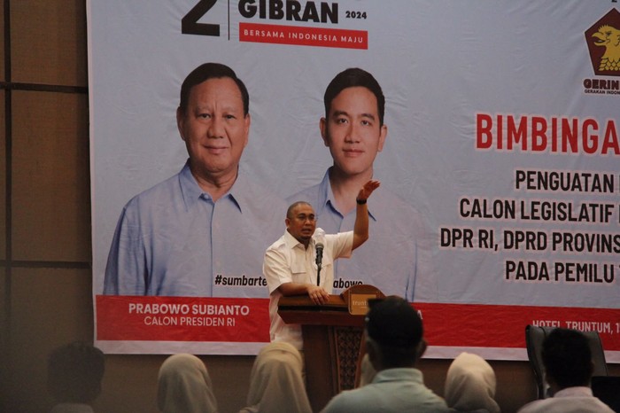 Bimtek Caleg Gerindra, Andre Rosiade: Prabowo-Gibran Menang di Sumbar