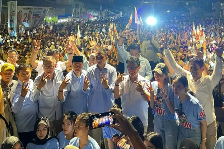 Konser Indonesia Maju Prabowo-Gibran di Agam Meriah, Andre Rosiade: Belasan Ribu Orang Tumpah