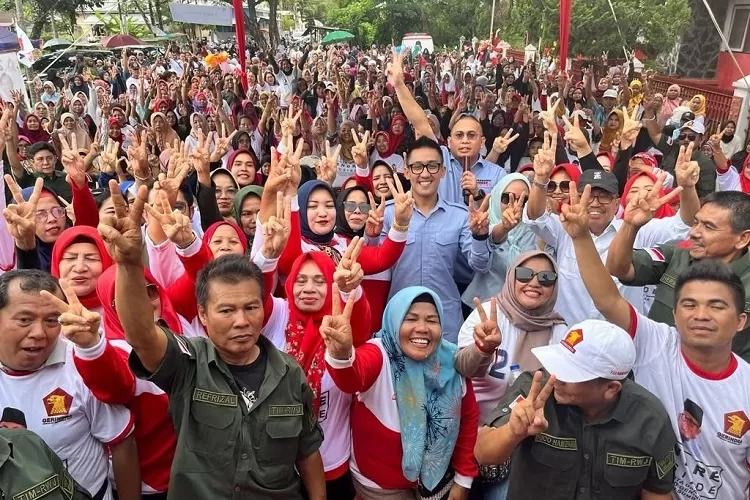 Ribuan Orang Meriahkan Kampanye Andre Rosiade dan Rachmad Wijaya di Padang