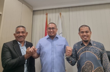Bupati Limapuluh Kota Temui Andre Rosiade, Upayakan Percepatan Infrastruktur