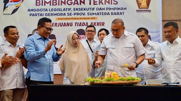 Andre Rosiade: HUT Gerindra Harus Jadi Pelecut Semangat Raih Kemenangan di 2029