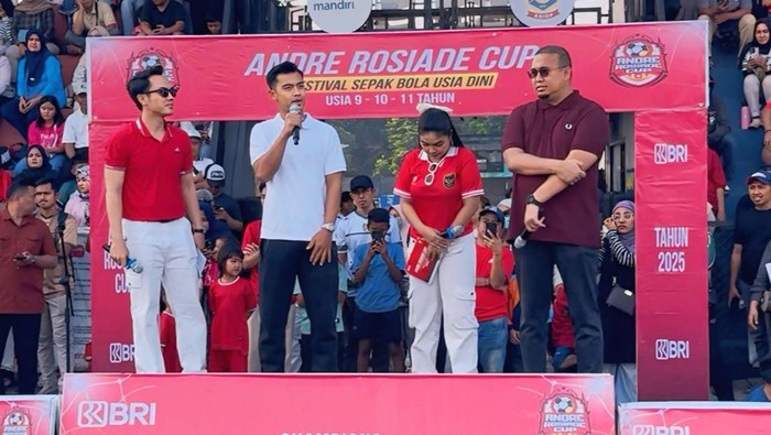 Andre Rosiade Cup Resmi Dibuka, Komitmen Lahirkan Bakat Lokal Timnas Indonesia