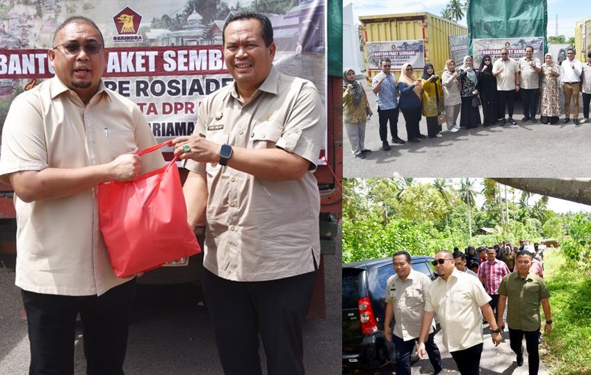 2000 Paket Bantuan Dari Andre Rosiade Diterima Yota Balad