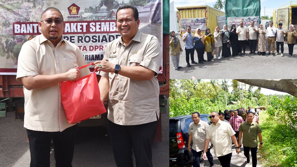 2000 Paket Bantuan Dari Andre Rosiade Diterima Yota Balad
