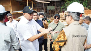 Andre Rosiade Tinjau Pembangunan Gedung Serbaguna Unand