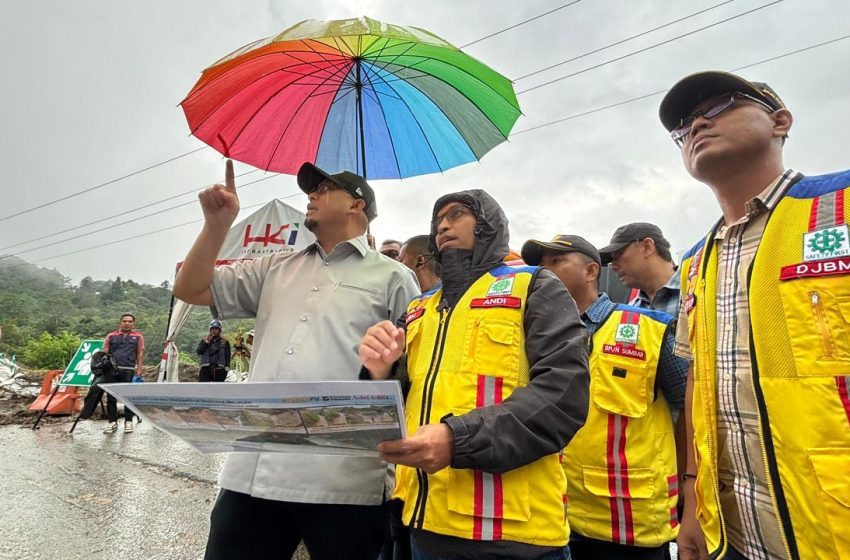 Andre Rosiade dan Kepala BPJN Sumbar Tinjau Pembangunan Jalan Malalak, Pastikan Penanganan Pascagalodo Berlanjut hingga Tuntas