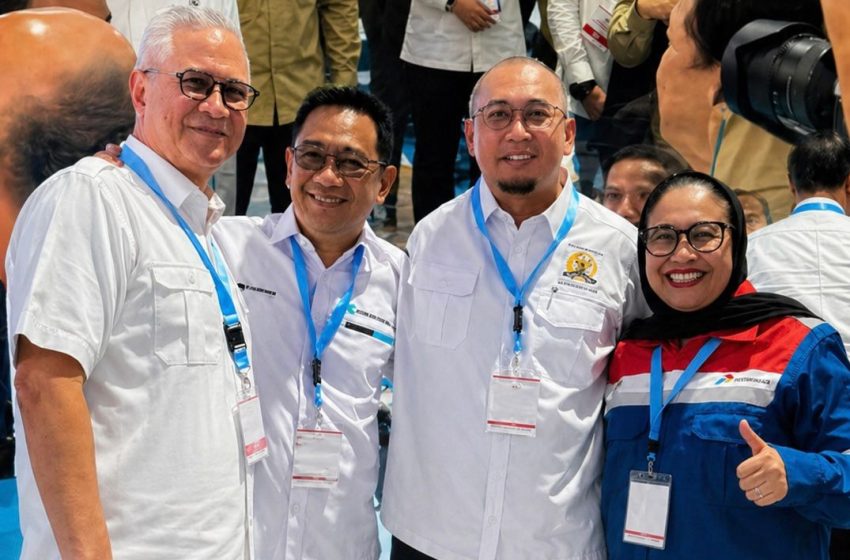 Andre Rosiade Hadiri Groundbreaking 13 Proyek Hilirisasi Nasional Tahap II Bersama Presiden Prabowo
