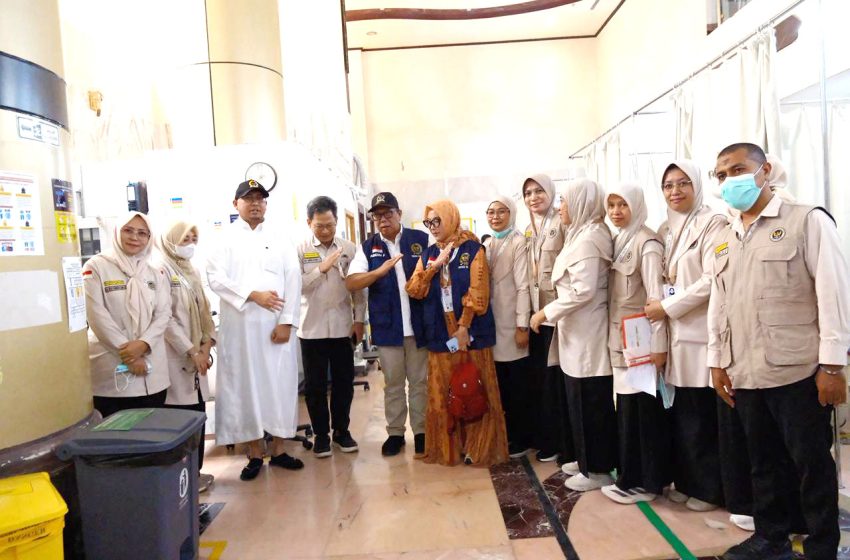 Andre Rosiade Kembali Kunjungi Jemaah Haji Sumbar di Mekkah, Serap Aspirasi dan Berbagi
