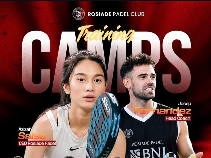 Azizah Salsa Pimpin Rosiade Padel Club di Indonesian Padel League 2026