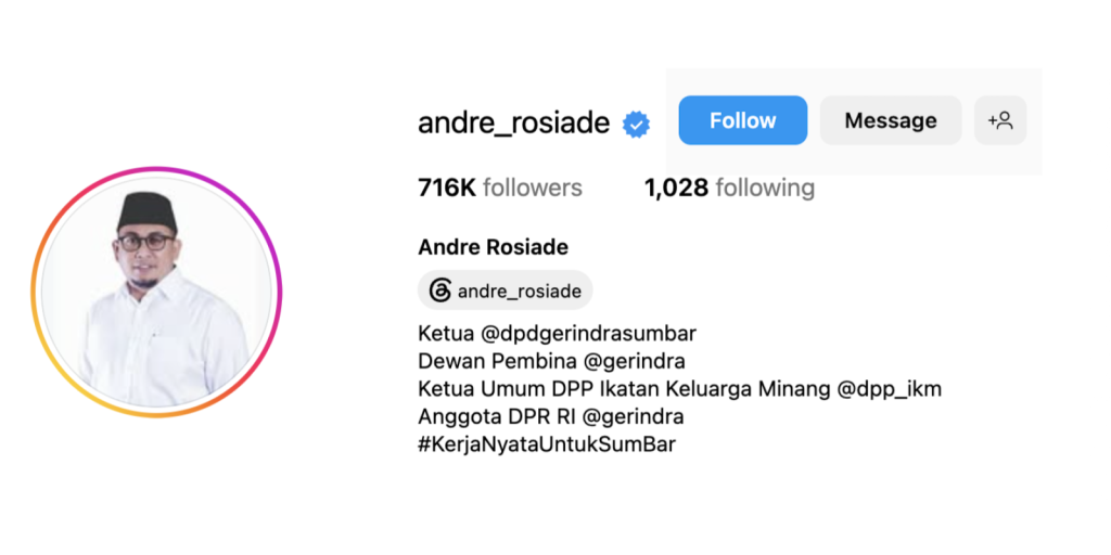 Web Andre Rosiade